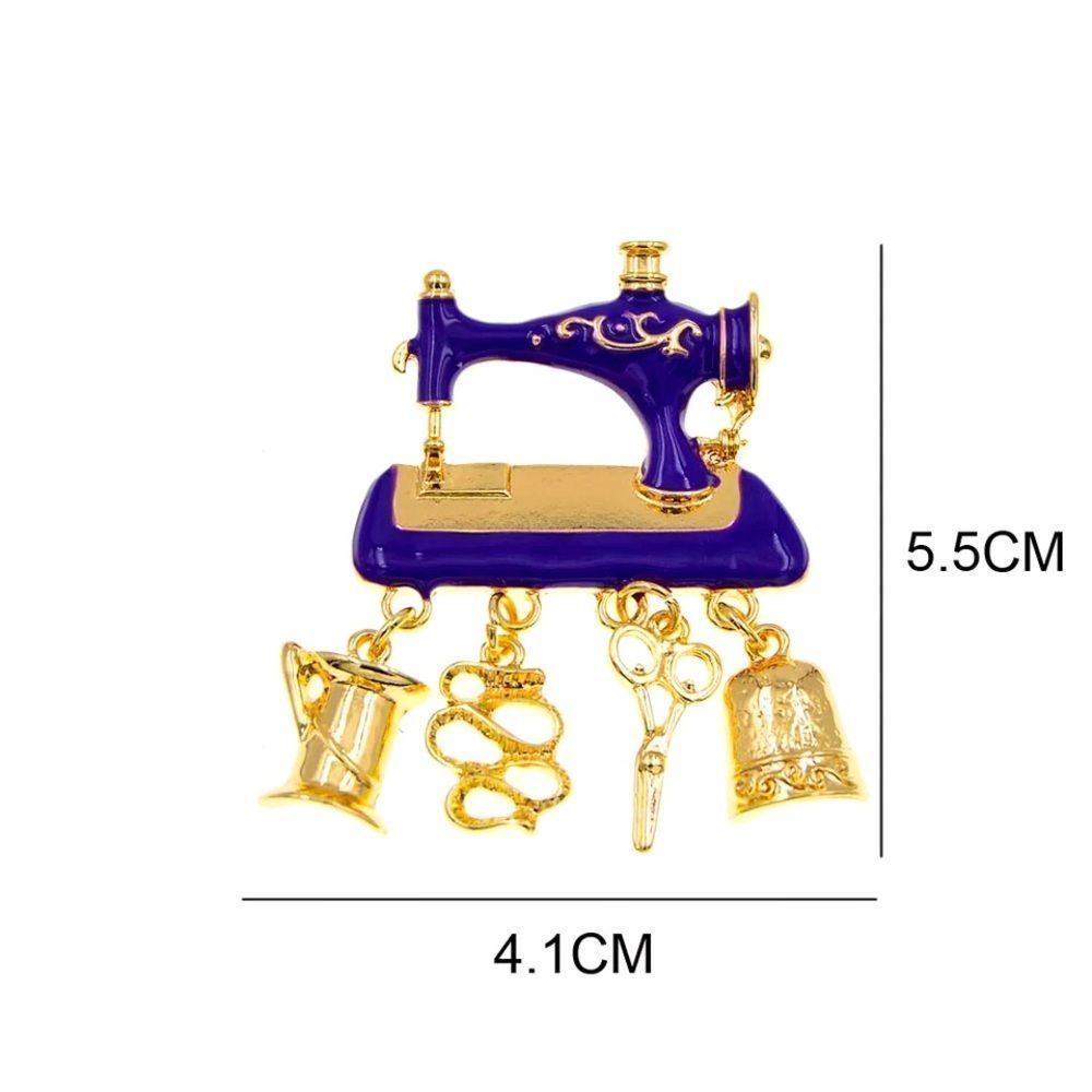 Sewing Machine Brooch - Picture 2 of 10